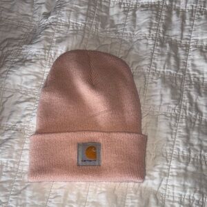 Carhartt Soft Pink Knit Beanie